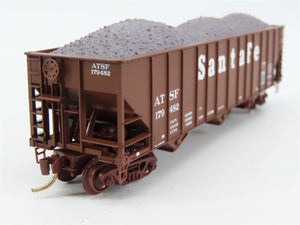 N Scale Micro-Trains 108120.2 ATSF Santa Fe Hopper 179482 RTR
