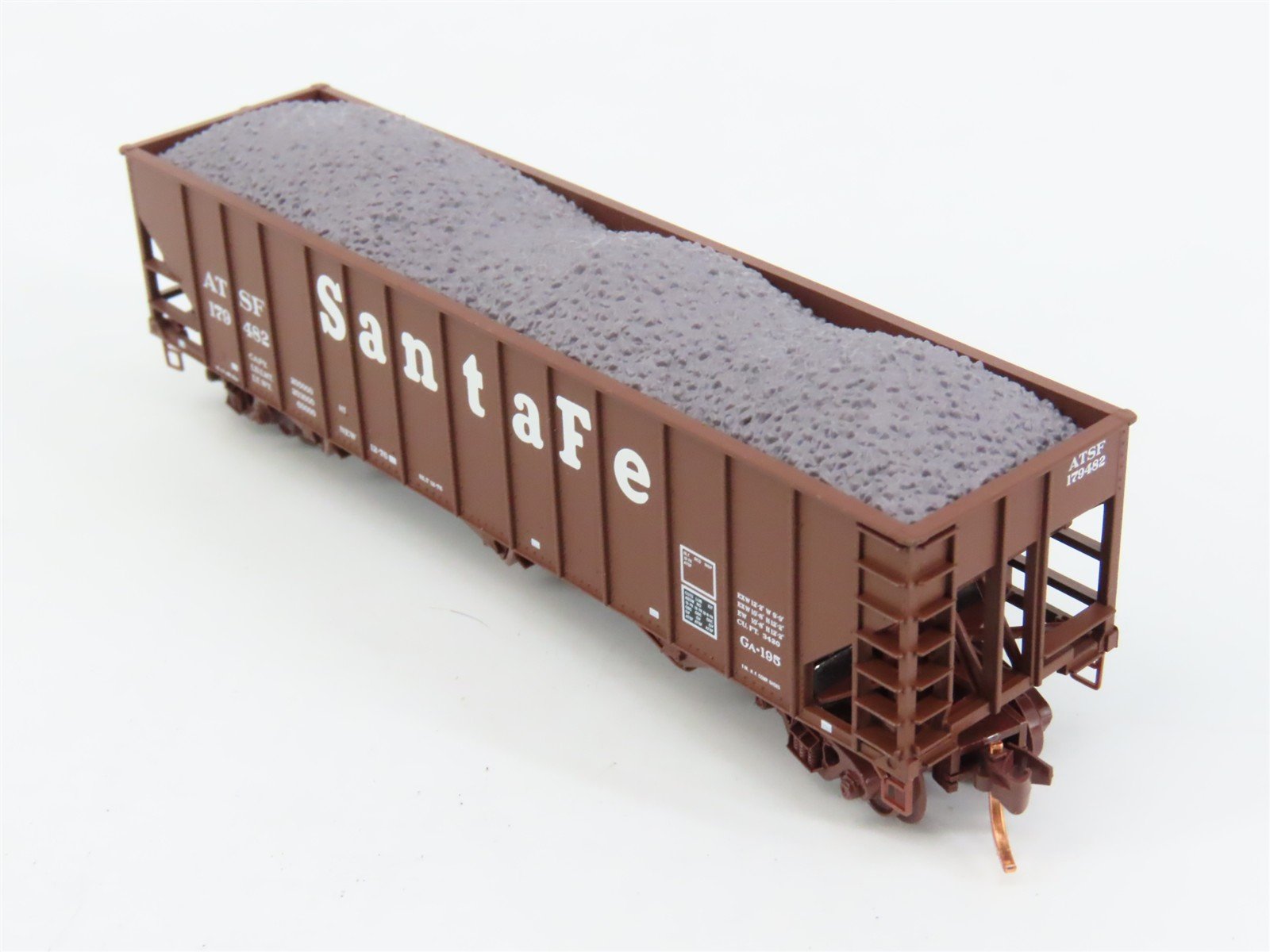N Scale Micro-Trains 108120.2 ATSF Santa Fe Hopper 179482 RTR