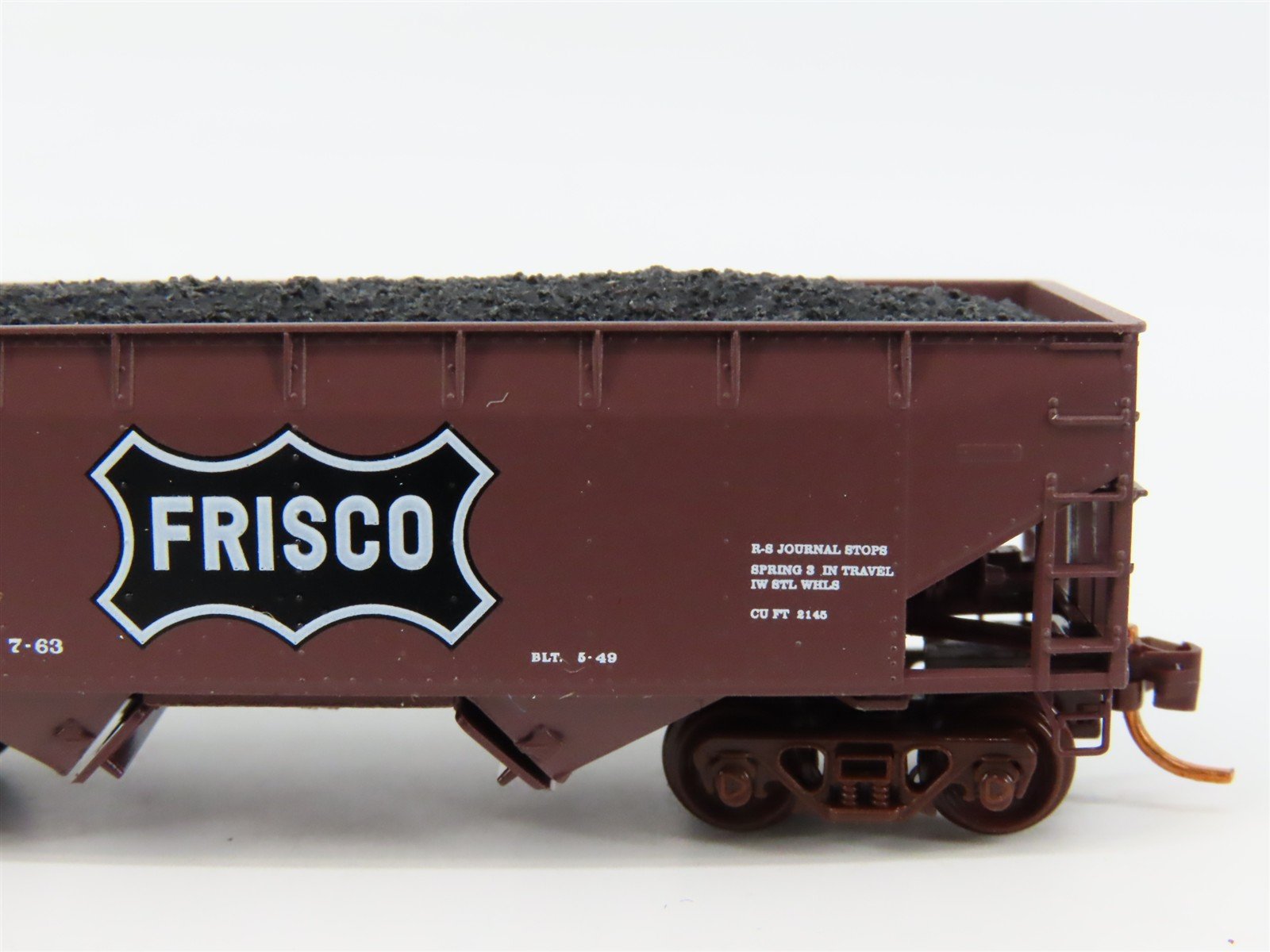 N Scale Micro-Trains 05500180 SL-SF St. Louis-San Francisco 33' Hopper 90950 RTR