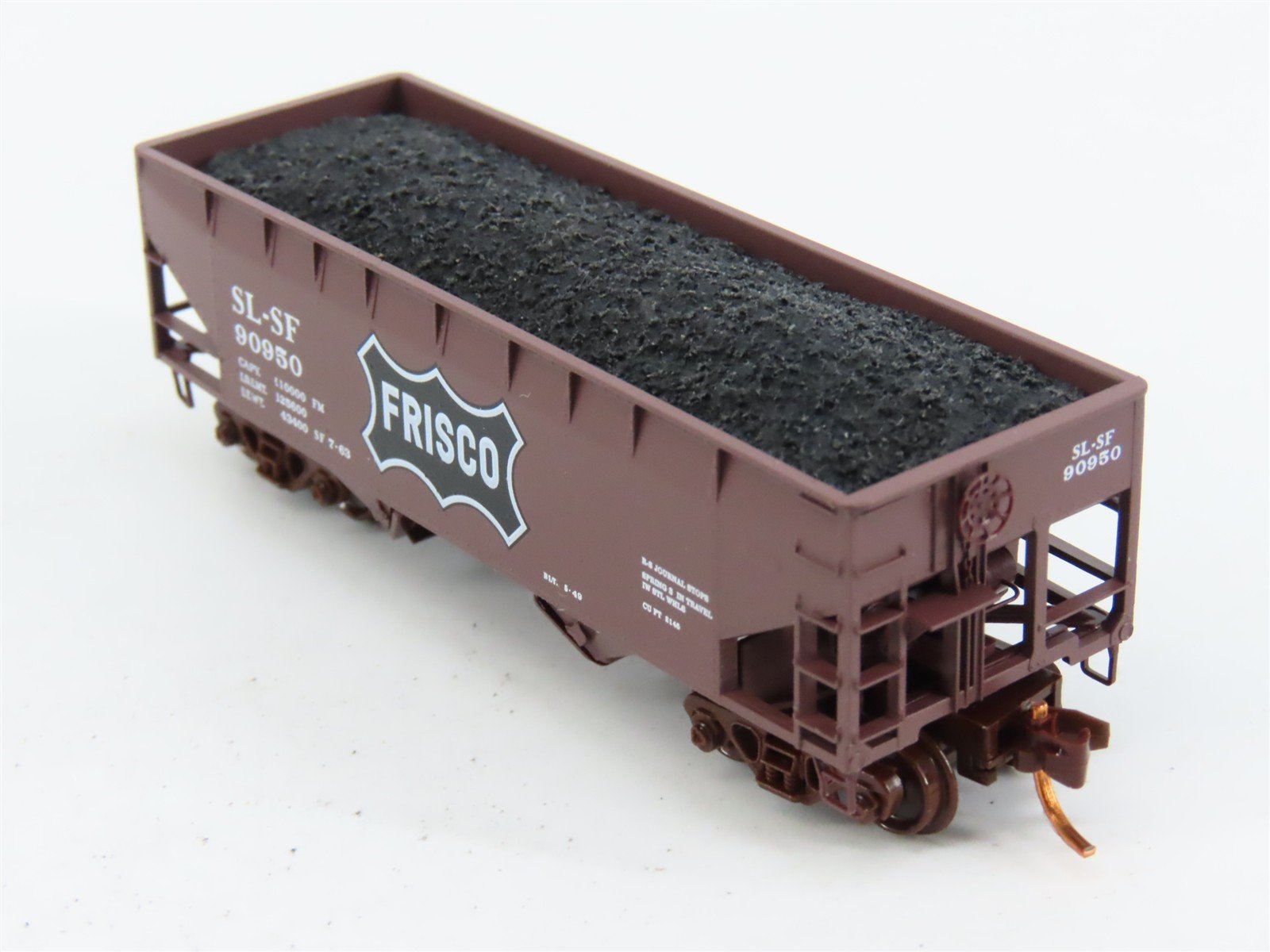 N Scale Micro-Trains 05500180 SL-SF St. Louis-San Francisco 33' Hopper 90950 RTR
