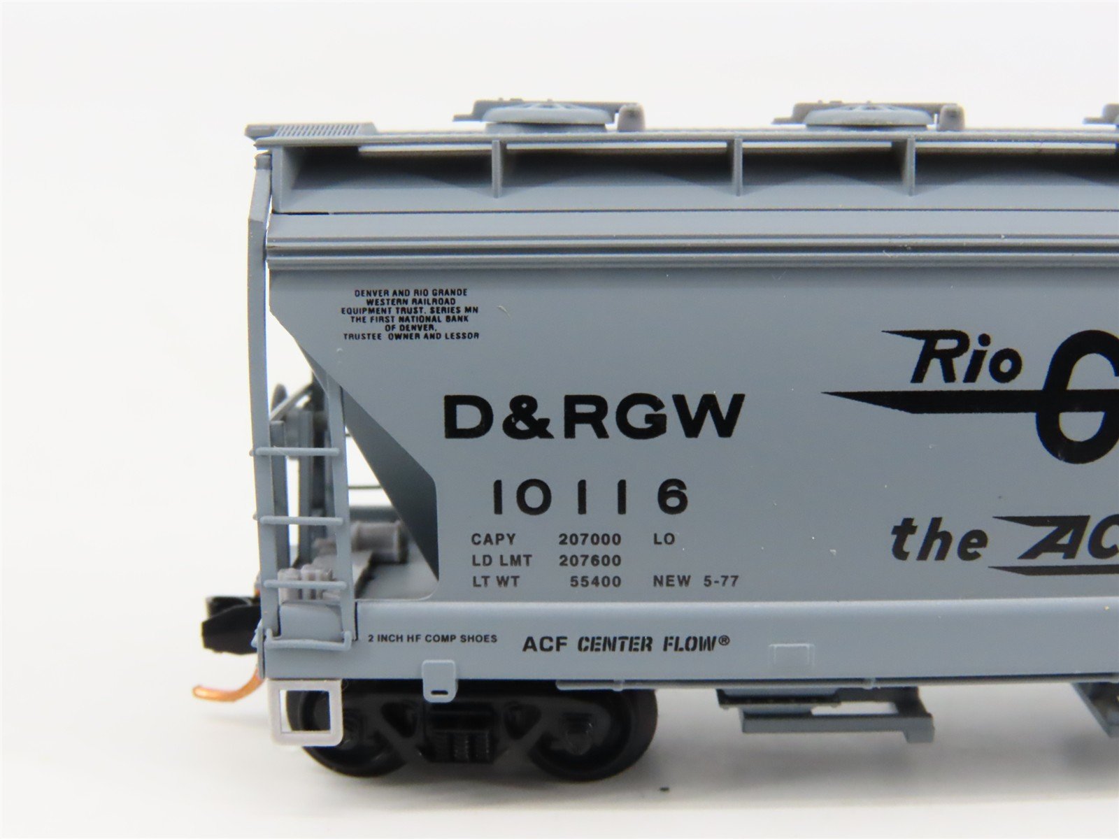 N Scale Micro-Trains 09200020 D&RGW Denver & Rio Grande Western Hopper 10116 RTR