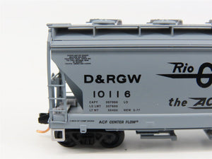 N Scale Micro-Trains 09200020 D&RGW Denver & Rio Grande Western Hopper 10116 RTR