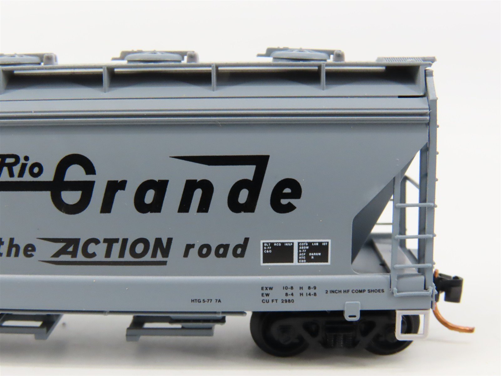 N Scale Micro-Trains 09200020 D&RGW Denver & Rio Grande Western Hopper 10116 RTR