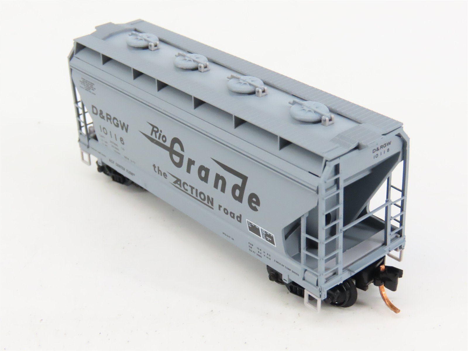 N Scale Micro-Trains 09200020 D&RGW Denver & Rio Grande Western Hopper 10116 RTR