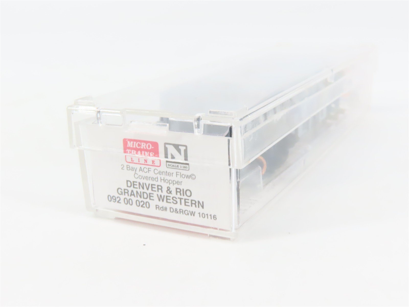 N Scale Micro-Trains 09200020 D&RGW Denver & Rio Grande Western Hopper 10116 RTR