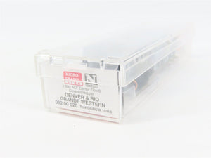 N Scale Micro-Trains 09200020 D&RGW Denver & Rio Grande Western Hopper 10116 RTR