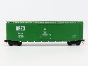 N Scale Micro-Trains 32090 BREX Burlington Refrigerator Express 50' Box Car RTR