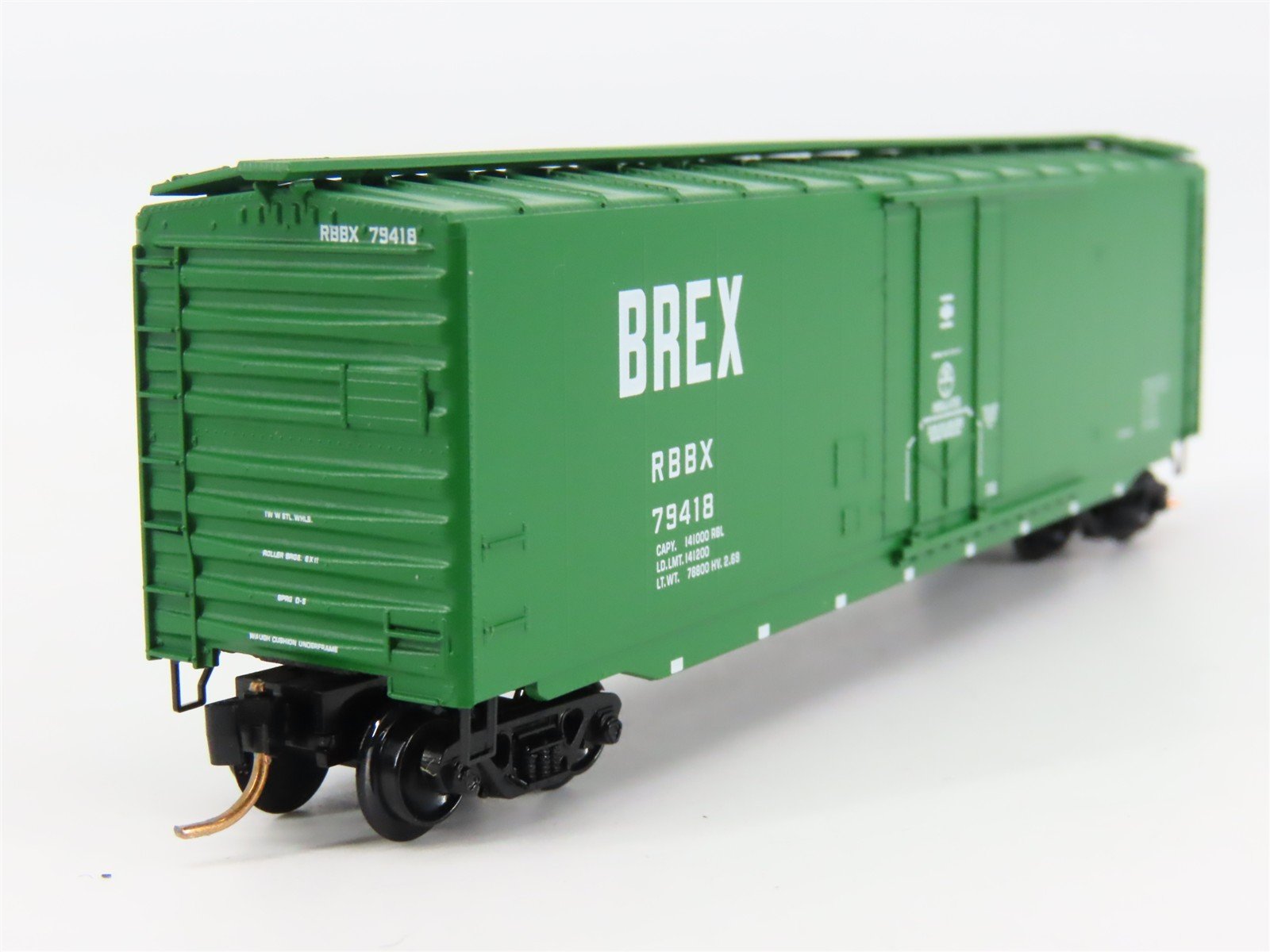 N Scale Micro-Trains 32090 BREX Burlington Refrigerator Express 50' Box Car RTR