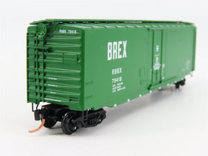 N Scale Micro-Trains 32090 BREX Burlington Refrigerator Express 50' Box Car RTR