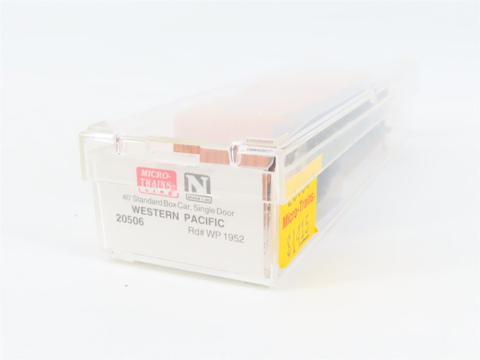 N Scale Micro-Trains 20506 WP Western Pacific 40' Box Car 1952 RTR