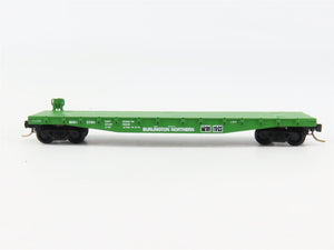N Scale Micro-Trains 45200 BN Burlington Northern 50' Flat Car 612765 RTR