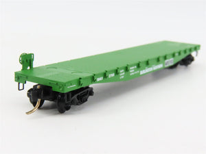 N Scale Micro-Trains 45200 BN Burlington Northern 50' Flat Car 612765 RTR