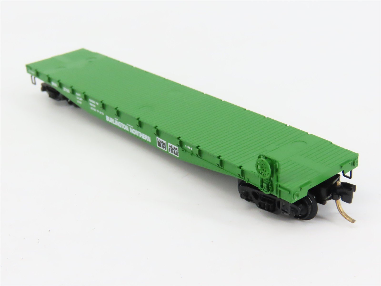 N Scale Micro-Trains 45200 BN Burlington Northern 50' Flat Car 612765 RTR