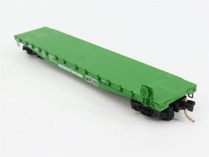 N Scale Micro-Trains 45200 BN Burlington Northern 50' Flat Car 612765 RTR