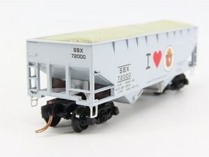 N Scale Micro-Trains 55450 SBX Smokey Bear 33' Hopper 72000 RTR