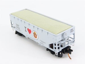 N Scale Micro-Trains 55450 SBX Smokey Bear 33' Hopper 72000 RTR