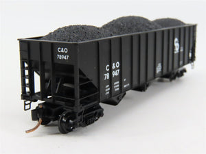 N Scale Micro-Trains 108020 C&O Chesapeake & Ohio Hopper 78947 RTR
