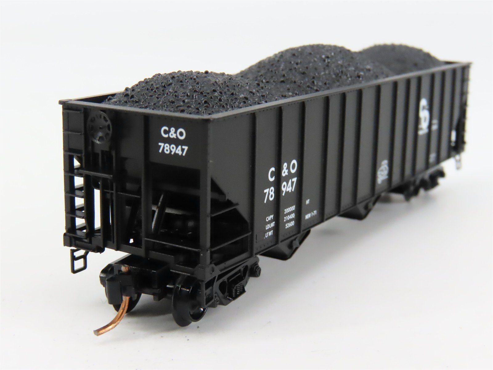 N Scale Micro-Trains 108020 C&O Chesapeake & Ohio Hopper 78947 RTR