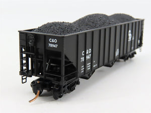 N Scale Micro-Trains 108020 C&O Chesapeake & Ohio Hopper 78947 RTR