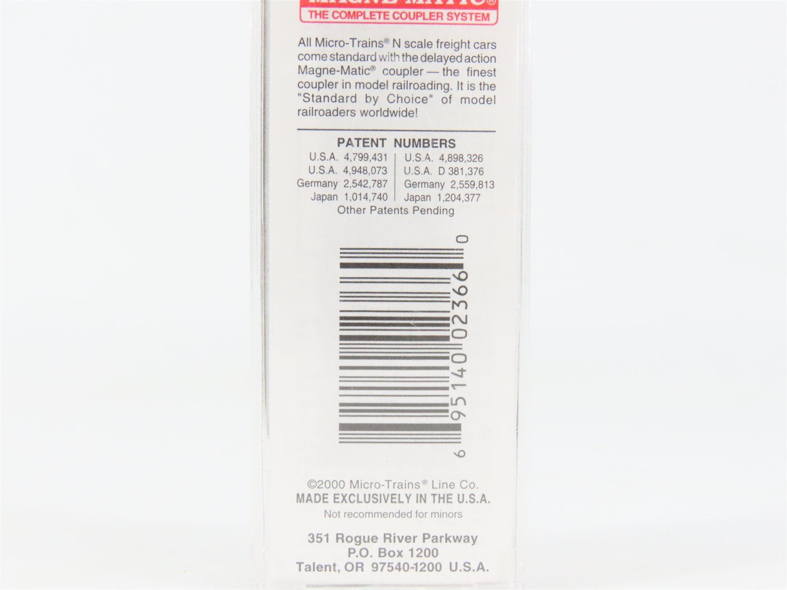 N Scale Micro-Trains 108020 C&O Chesapeake & Ohio Hopper 78947 RTR