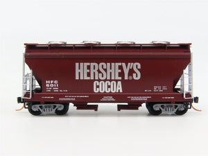 N Scale Micro-Trains 92150 HFC Hershey's Hopper 6011 RTR