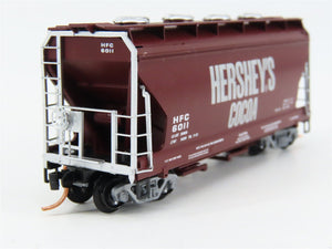 N Scale Micro-Trains 92150 HFC Hershey's Hopper 6011 RTR
