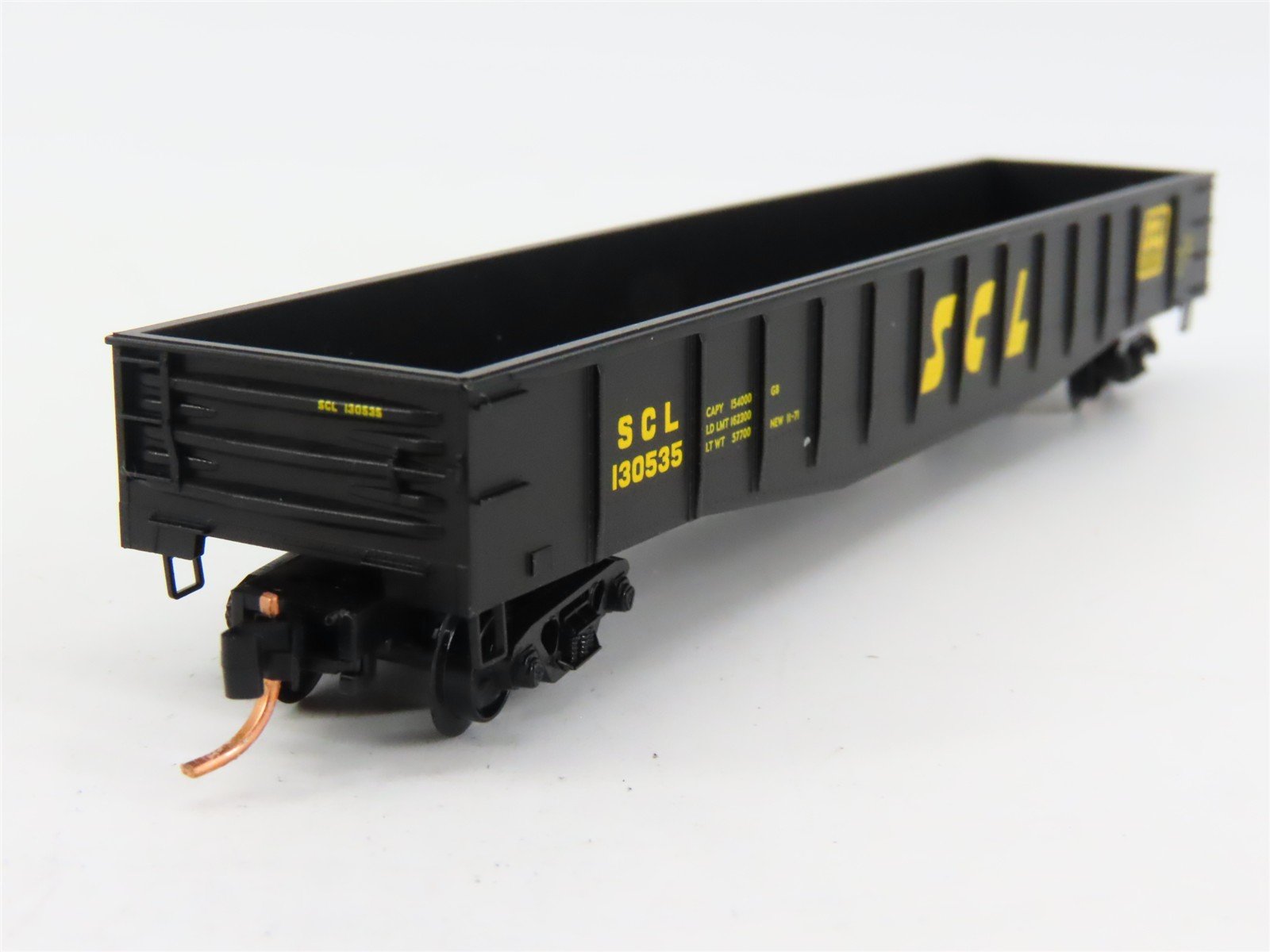 N Scale Micro-Trains 105040 SCL Seaboard Coast Line 50' Gondola 130535 RTR