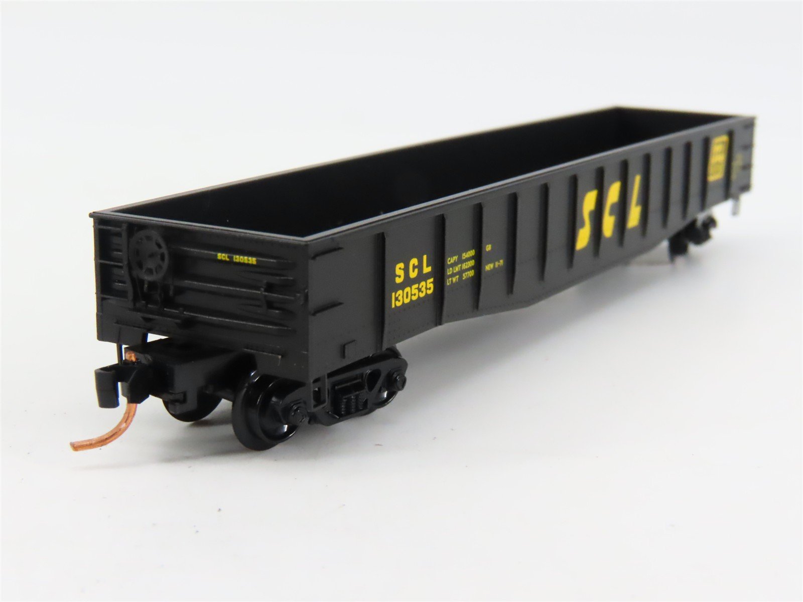 N Scale Micro-Trains 105040 SCL Seaboard Coast Line 50' Gondola 130535 RTR