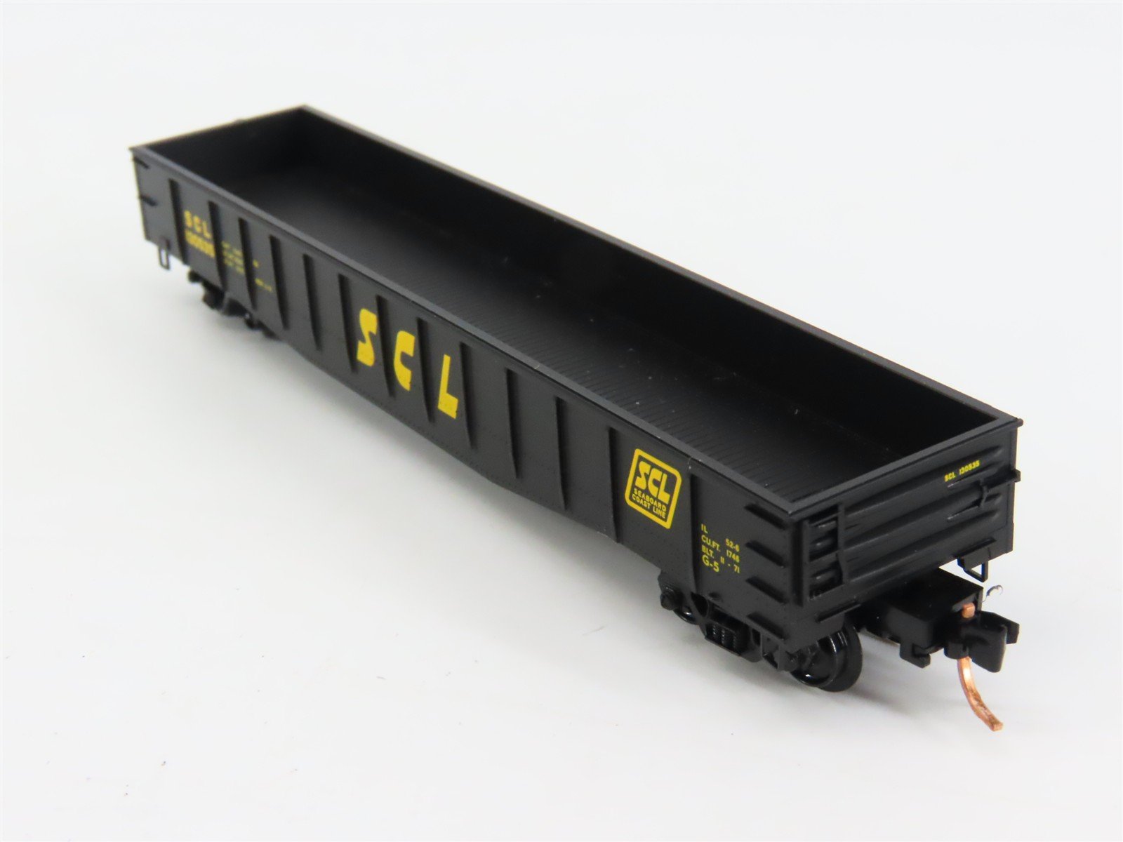 N Scale Micro-Trains 105040 SCL Seaboard Coast Line 50' Gondola 130535 RTR