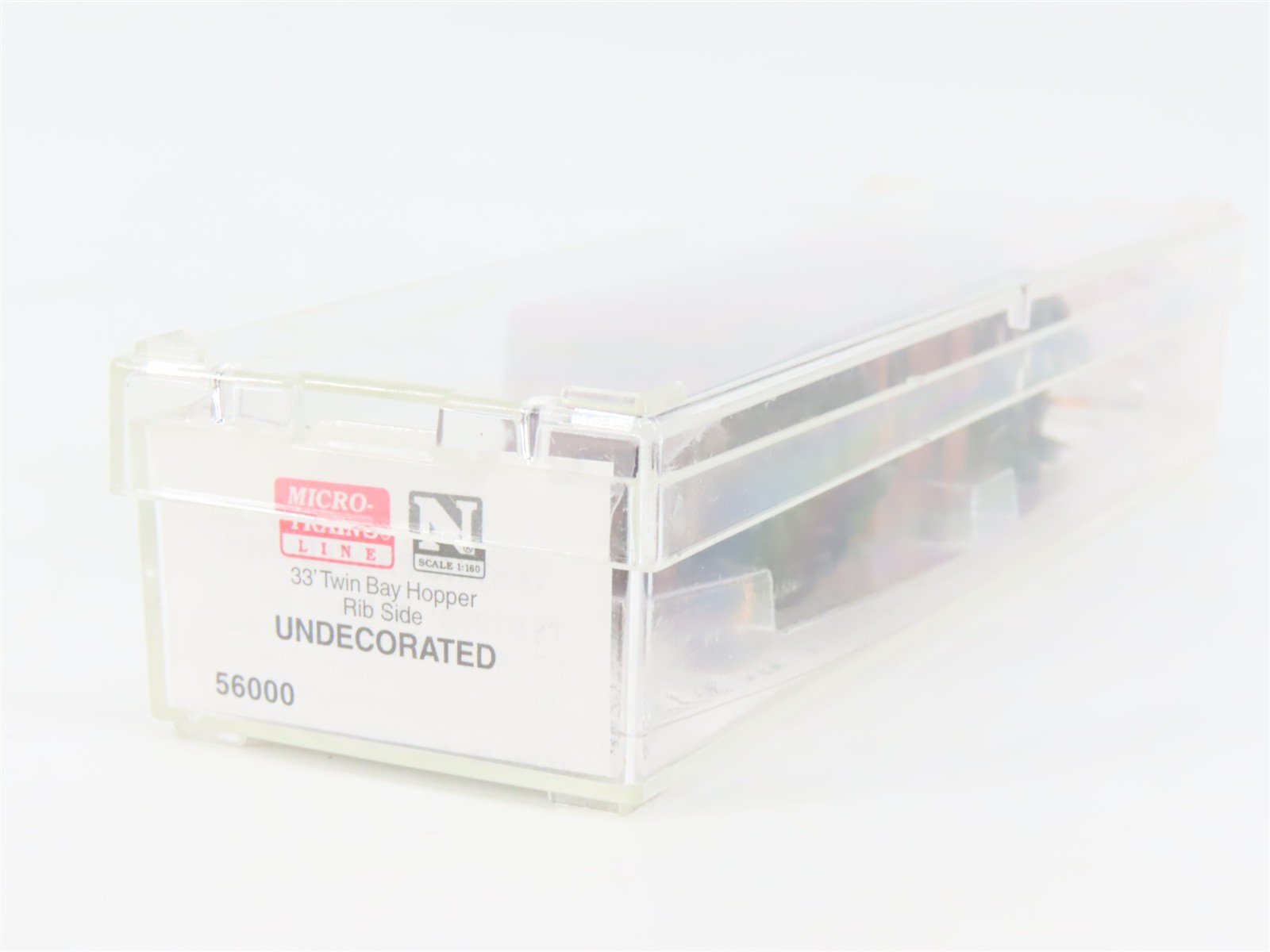 N Scale Micro-Trains 56000 Undecorated 33' Hopper RTR