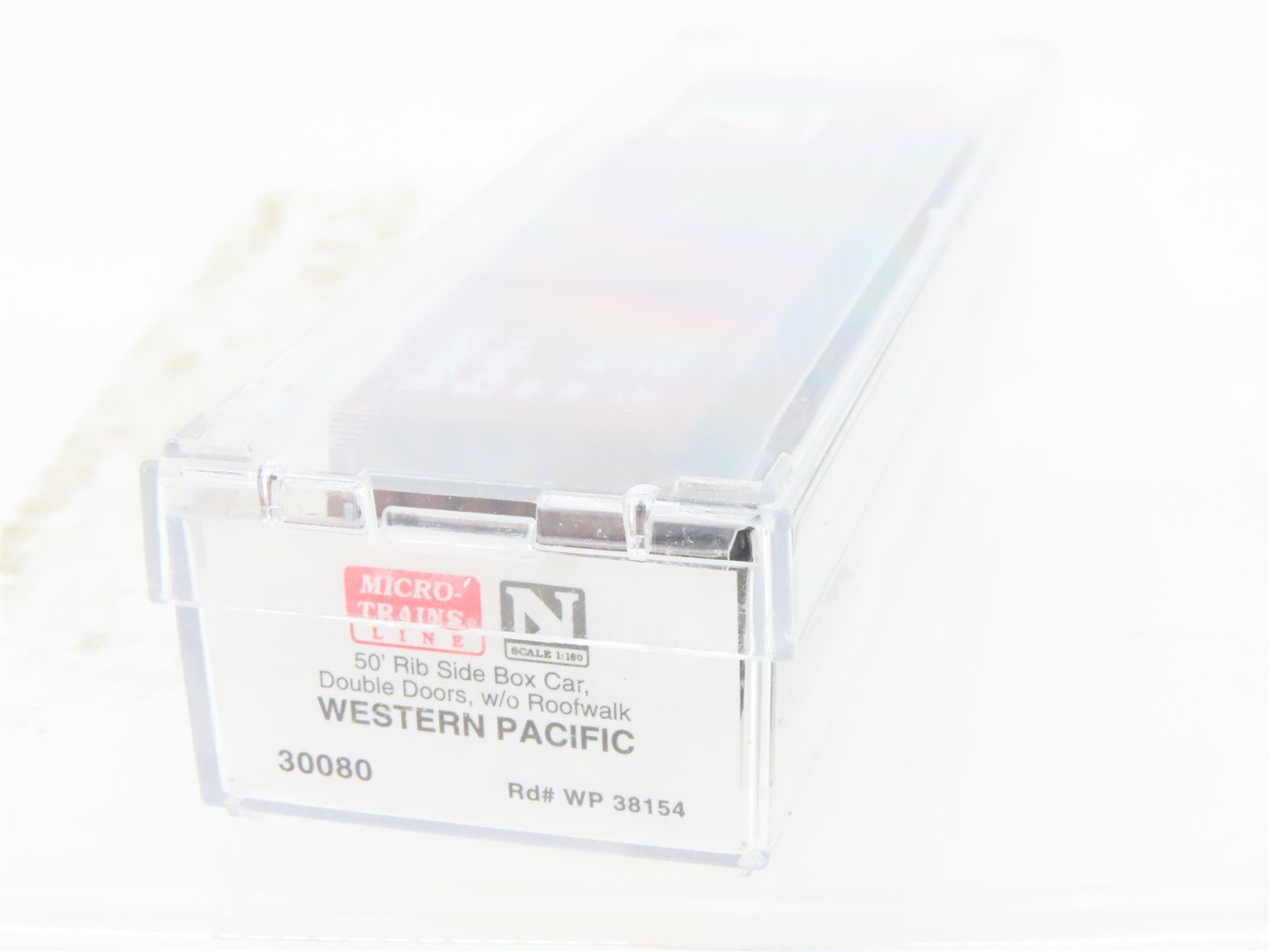 N Scale Micro-Trains 30080 WP Western Pacific 50' Box Car 38154 RTR