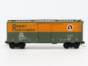 N Scale Micro-Trains GN Great Northern 40' Box Car 2533 RTR