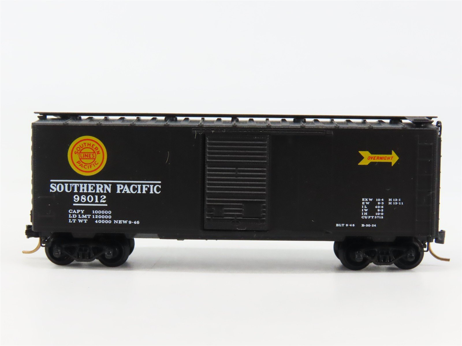 N Scale Micro-Trains SP Southern Pacific 40' Box Car 98012 RTR