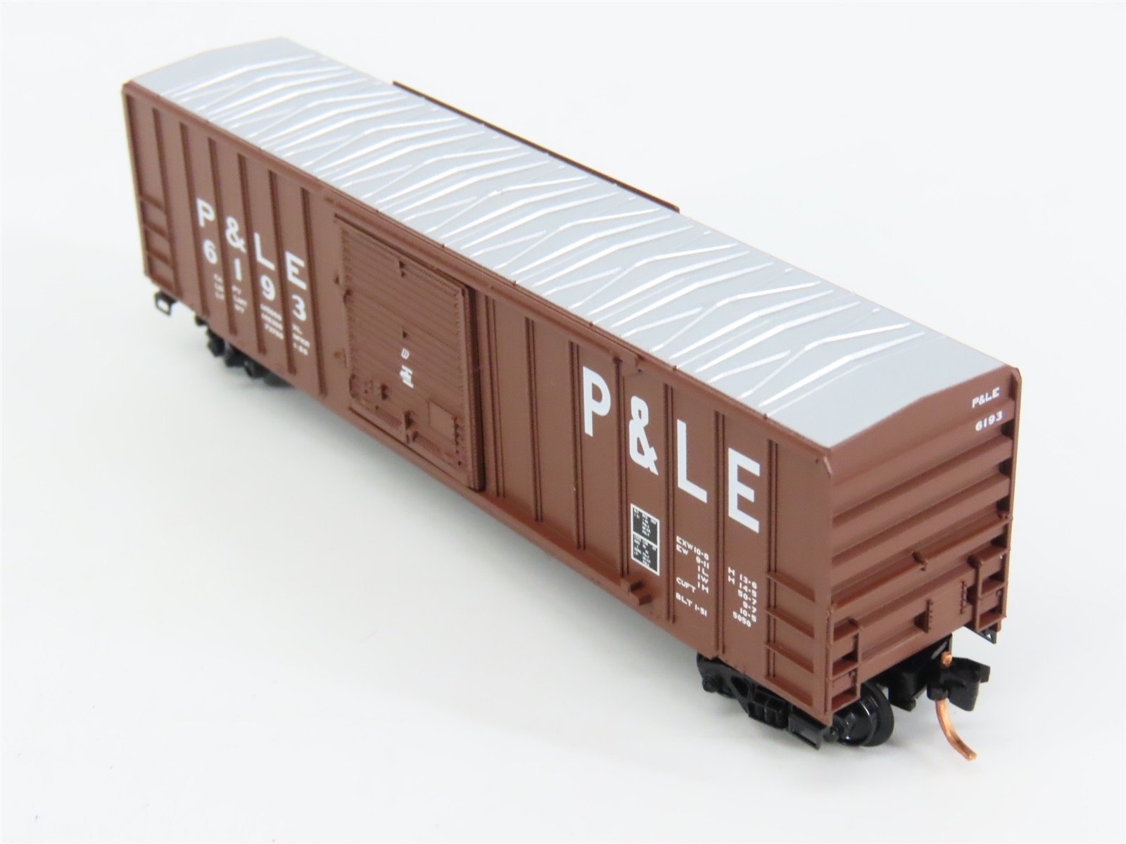 N Scale Micro-Trains 25290 P&LE Pittsburgh & Lake Erie 50' Box Car 6193 RTR
