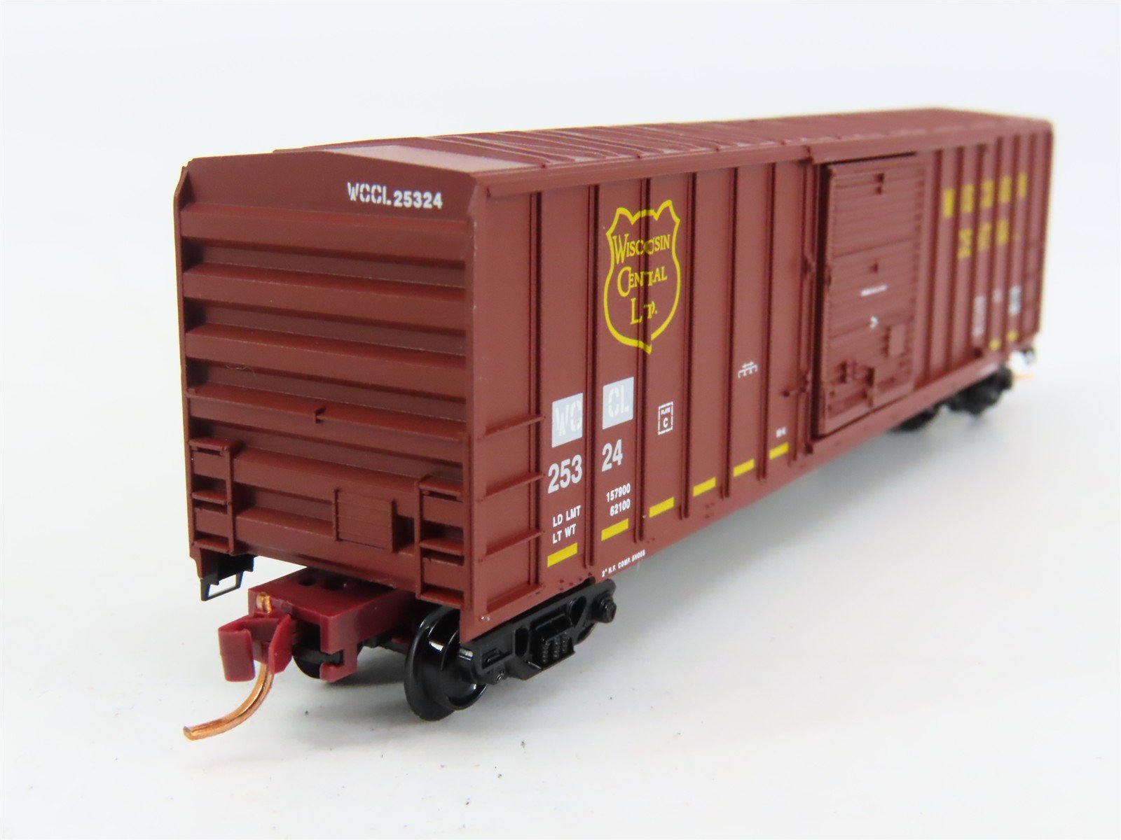 N Scale Micro-Trains 02500680 WCCL Wisconsin Central 50' Box Car 25324 RTR