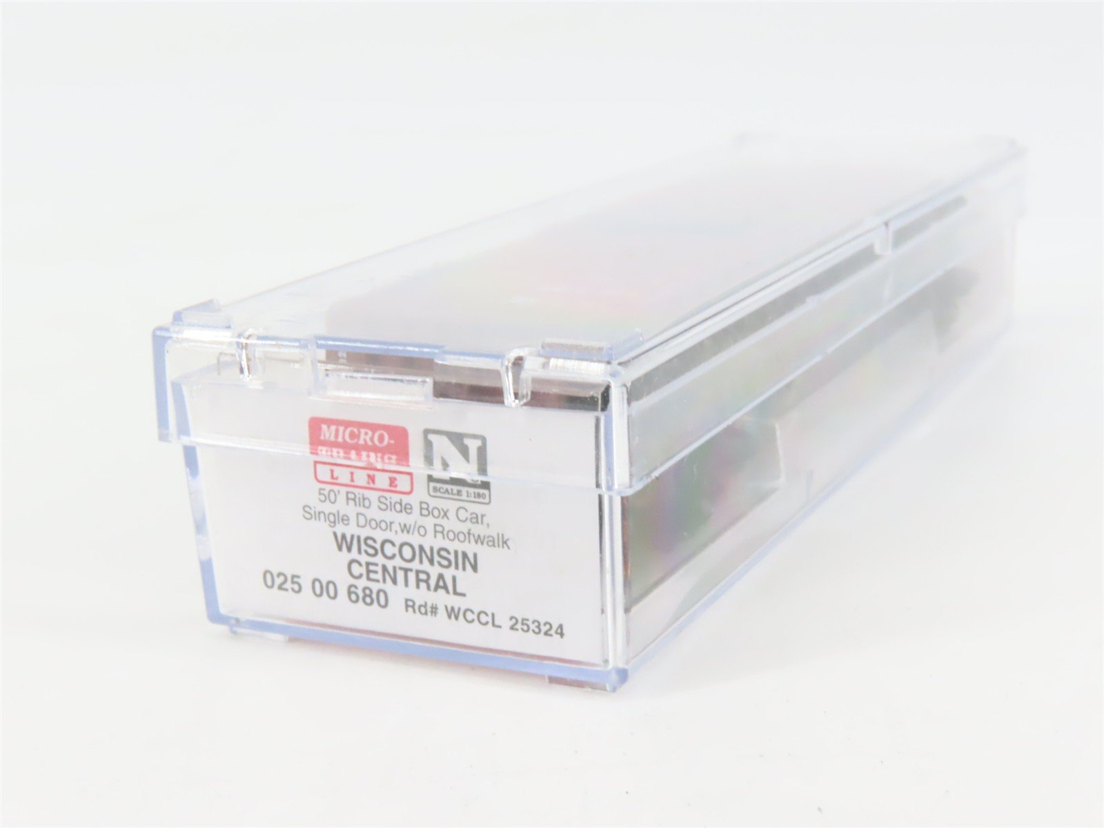 N Scale Micro-Trains 02500680 WCCL Wisconsin Central 50' Box Car 25324 RTR