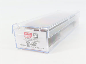 N Scale Micro-Trains 02500680 WCCL Wisconsin Central 50' Box Car 25324 RTR