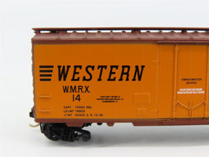 N Scale Micro-Trains WMRX Western Maryland 40' Box Car 14 RTR