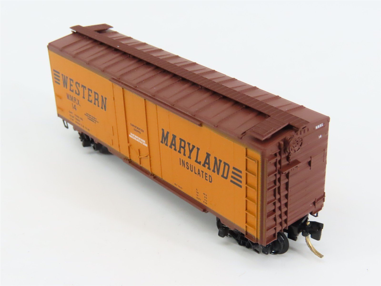 N Scale Micro-Trains WMRX Western Maryland 40' Box Car 14 RTR