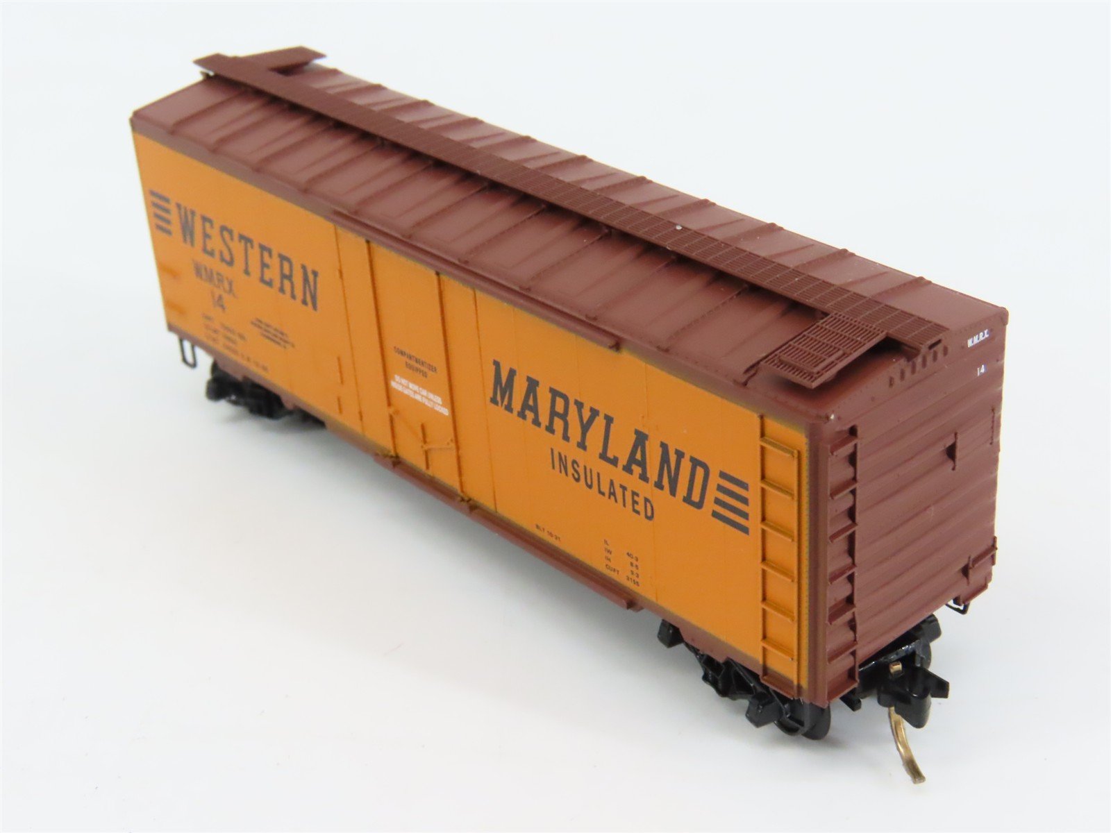 N Scale Micro-Trains WMRX Western Maryland 40' Box Car 14 RTR