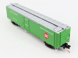N Scale Micro-Trains 52030 REX Santa Fe / REA 52' Reefer 4083 RTR