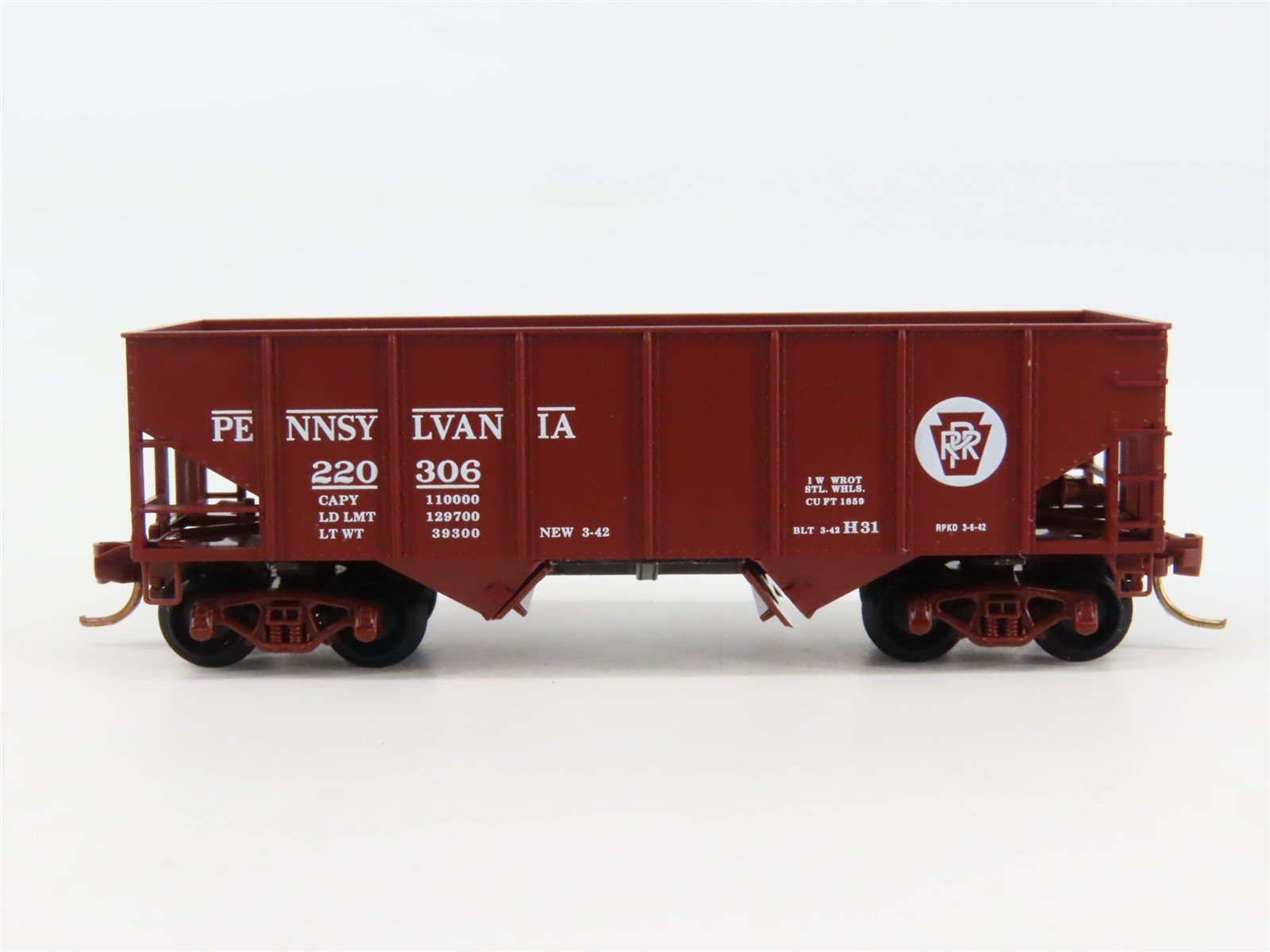 N Scale Micro-Trains 56060 PRR Pennsylvania 33' Hopper 220306 RTR