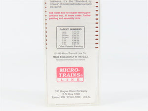 N Scale Micro-Trains 44010 GN Great Northern 50' Flat Car 66029 RTR