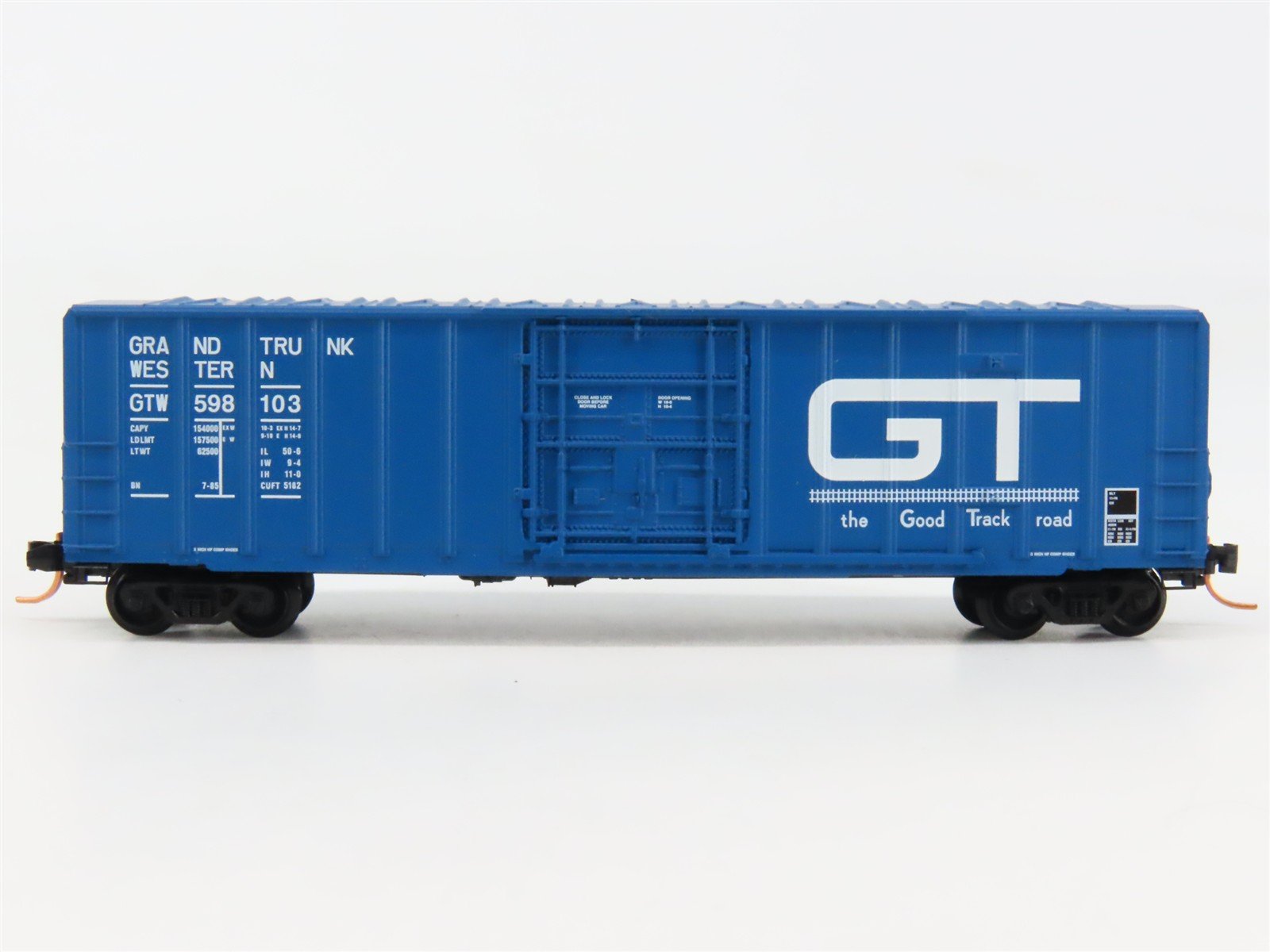 N Scale Micro-Trains 27220 GTW Grand Trunk Western 50' Box Car 598103 RTR