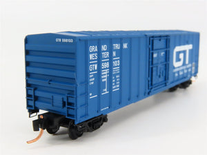 N Scale Micro-Trains 27220 GTW Grand Trunk Western 50' Box Car 598103 RTR
