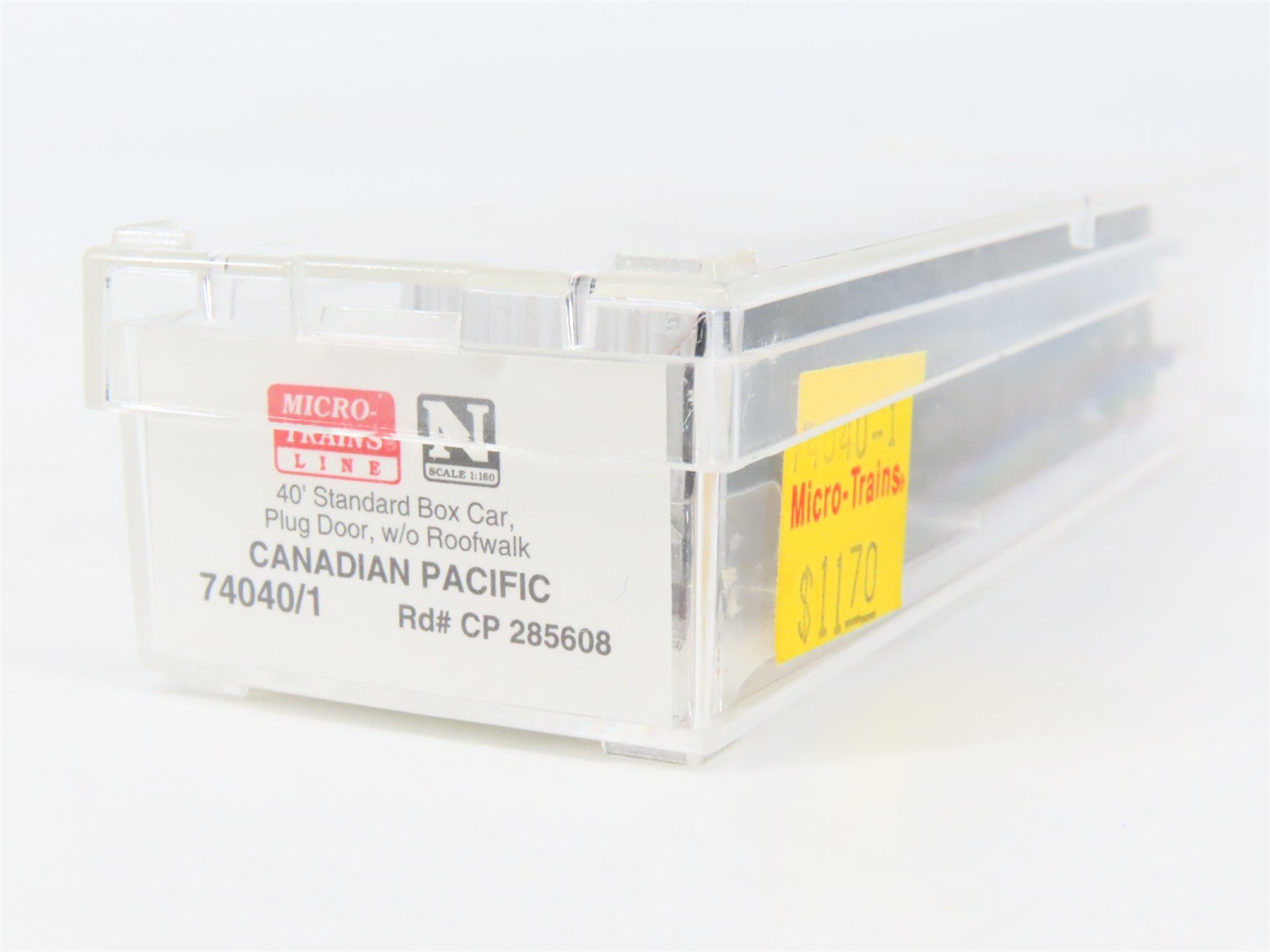 N Scale Micro-Trains 74040/1 CP Canadian Pacific 40' Box Car 285608 RTR