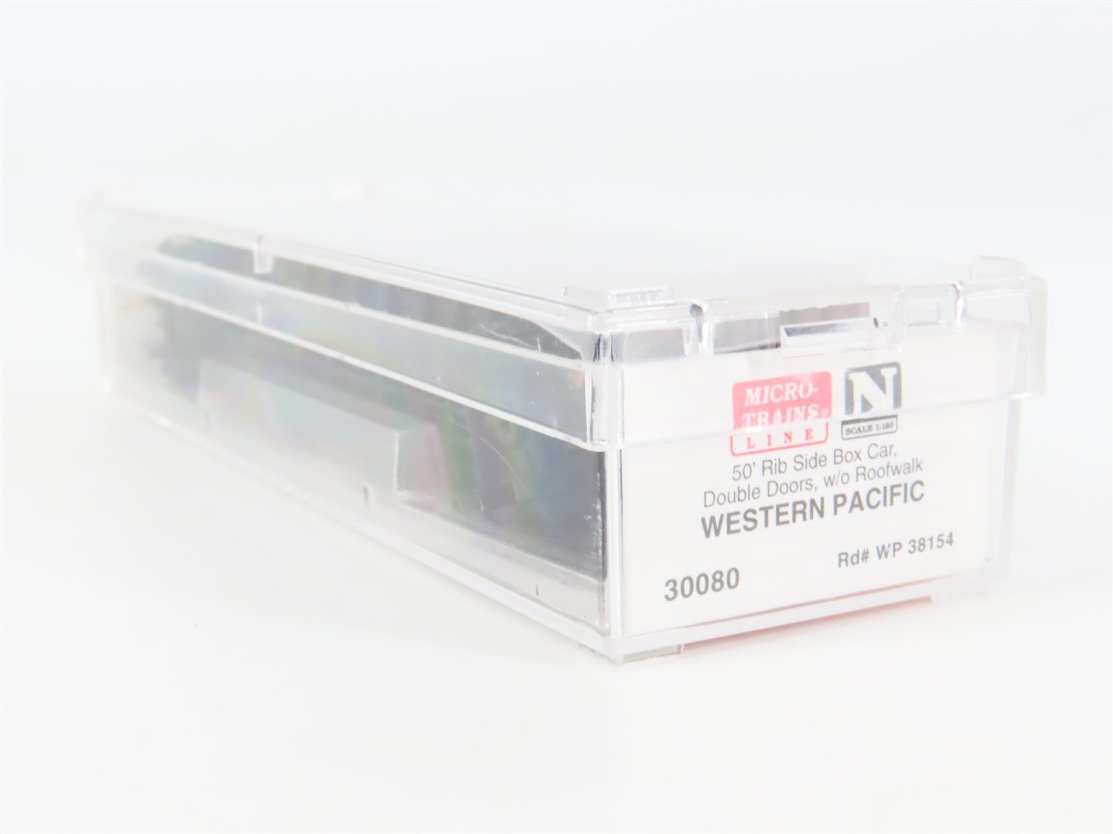N Scale Micro-Trains 30080 WP Western Pacific 50' Box Car 38154 RTR