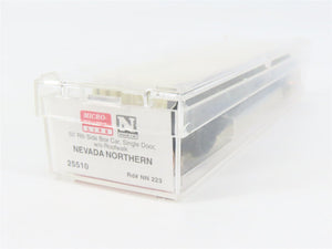 N Scale Micro-Trains 25510 NN Nevada Northern 50' Box Car 223 RTR
