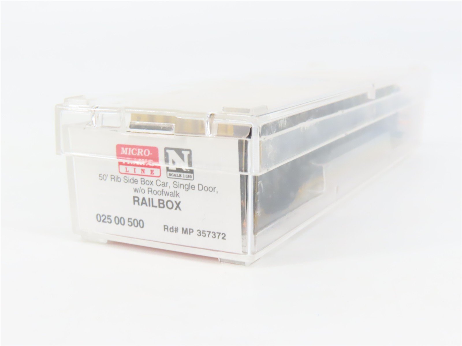 N Scale Micro-Trains 02500500 MP Missouri Pacific 50' Box Car 357372 RTR