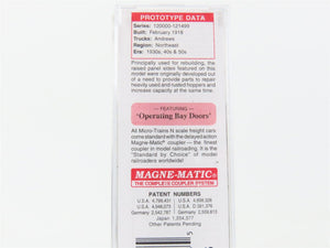 N Scale Micro-Trains 08500030 NH New Haven 33' Hopper 121300 RTR
